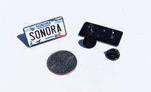 Load image into Gallery viewer, Sonora Car Plate Pin For Caps And Clothing Enamel Badge Pin SON Original Mexico plate Pin