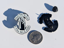 Load image into Gallery viewer, Pin Santa Muerte Pin for Caps Clothing Enamel Badge Dios me Guia Pin Holy Death Pin