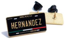 Load image into Gallery viewer, Hernandez Pin For Caps And Clothing Enamel Badge Pin Mexican Pin Mexican Flag Pin Hdz Mexico Pin Hispanic Pin