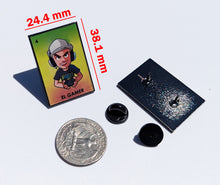 Load image into Gallery viewer, El Gamer Pin For Caps And Clothing Enamel Badge Pin Loteria Pin Mexico Pin Mexican Pin Polaca Game Pin