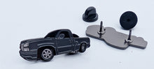 Load image into Gallery viewer, Pin White Truck Pin For Caps And Clothing Enamel Badge Pick Up Truck Pin Trucking Pins White with Stripes Pick Up Truck