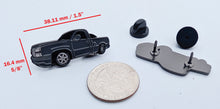 Load image into Gallery viewer, Pin White Truck Pin For Caps And Clothing Enamel Badge Pick Up Truck Pin Trucking Pins White with Stripes Pick Up Truck
