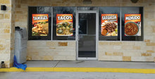 Load image into Gallery viewer, Barbacoa de Borrego Decal Window Sticker Mexican Food Truck Concession Vinyl Restaurant Mexican Food Image Sticker