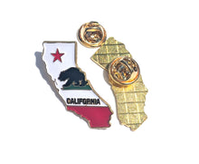 Load image into Gallery viewer, California Pin For Caps And Clothing Enamel Badge Brooches backpack Embellishments California State Bear