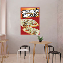 Load image into Gallery viewer, Chicharron Preparado Sticker Window Decal Truck Concession Vinyl Restaurant Wall poster Sticker Food Decal Sign #2