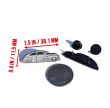 Load image into Gallery viewer, Classic Car Grey 1940 Pin For Caps And Clothing Enamel Badge Gray Car Pin Old