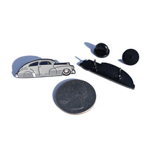 Load image into Gallery viewer, Classic Car Grey 1940 Pin For Caps And Clothing Enamel Badge Gray Car Pin Old