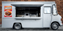 Load image into Gallery viewer, Enmoladas Decal Window Sticker Mexican Food Truck Sign Concession Vinyl Restaurant Comida Mexicana