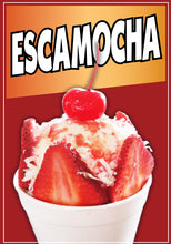 Load image into Gallery viewer, Escamocha Sticker Window Sticker Mexican Truck Concession Vinyl Restaurant Wall Poster Sticker