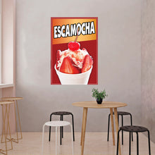 Load image into Gallery viewer, Escamocha Sticker Window Sticker Mexican Truck Concession Vinyl Restaurant Wall Poster Sticker