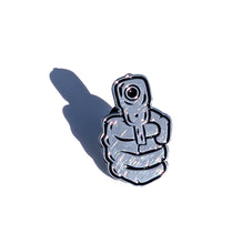 Load image into Gallery viewer, Firearm on Hand Pointing Pin For Caps And Clothing Enamel Badge