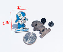 Load image into Gallery viewer, Guatemala Pin For Caps And Clothing Enamel Badge Pin Guatemalan Boy Pin Chapin Pin