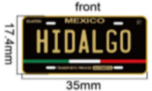 Load image into Gallery viewer, Pin Hidalgo Car Plate Pin For Caps And Clothing Enamel Badge Pin HGO Mexico