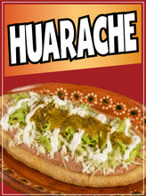 Load image into Gallery viewer, Huarache Decal Window Sticker Mexican Food Truck Concession Vinyl Antojitos Mexicanos #2