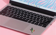 Load image into Gallery viewer, Texas Map w/ USA & Mexican Flags Decal Car Window Vinyl Sticker