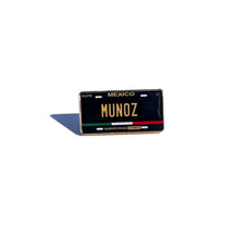 Load image into Gallery viewer, Munoz Pin For Caps And Clothing Enamel Badge Mexican Flag Pin Muñoz Mexico Pin