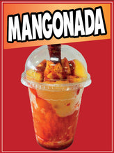 Load image into Gallery viewer, Mangonada Sticker Window Decal Truck Concession Vinyl Restaurant Wall poster Mangonada Sign #2