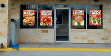 Load image into Gallery viewer, Manzana Preparada Decal Window Sticker Mexican Food Truck Sign Concession Vinyl Restaurant Refresqueria Snacks #2