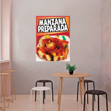 Load image into Gallery viewer, Manzana Preparada Decal Window Sticker Mexican Food Truck Sign Concession Vinyl Restaurant Refresqueria Snacks #2