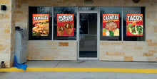 Load image into Gallery viewer, Michelada Cantarito Decal Window Sticker Mexican Food Truck Concession Vinyl Restaurant Mexican drink Image Sticker Beer Mix