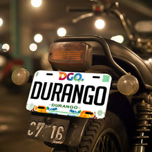 Load image into Gallery viewer, Durango Mexico Car Plate Aluminum License Plate Mexican Mexico DGO Placa de Mexico#2