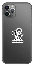 Load image into Gallery viewer, Making My Family Decal Car Window Vinyl Sticker Funny Trucking
