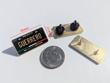 Load image into Gallery viewer, Pin Guerrero Car Plate Pin For Caps And Clothing Enamel Badge Pin GRO Mexico