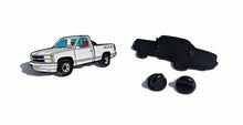 Load image into Gallery viewer, Pin White Truck For Caps Clothing Enamel Badge 1990 Pick Up Truck Pin Trucking pins 454SS