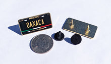 Load image into Gallery viewer, Pin Oaxaca Car Plate Pin For Caps And Clothing Enamel Badge Pin Oaxaca Mexico