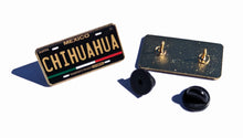 Load image into Gallery viewer, Pin Chihuahua Car Plate Pin For Caps And Clothing Enamel Badge Pin CHIH Mexico