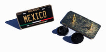 Load image into Gallery viewer, Pin Mexico Car Plate Pin For Caps And Clothing Enamel Badge Pin Mex MX Mexico