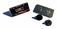 Load image into Gallery viewer, Pin Gomez Car Plate Pin For Caps And Clothing Enamel Badge Pin Gomez Mexican Plate Pin