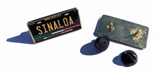 Load image into Gallery viewer, Pin Sinaloa Car Plate Pin For Caps And Clothing Enamel Badge Pin SIN Mexico