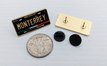 Load image into Gallery viewer, Pin Monterrey Car Plate Pin For Caps And Clothing Enamel Badge Pin MTY Nuevo Leon Mexico