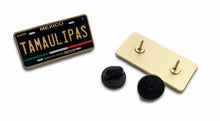 Load image into Gallery viewer, Pin Tamaulipas Car Plate Pin For Caps And Clothing Enamel Badge Pin TAMPS Mexico