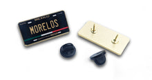 Load image into Gallery viewer, Pin Morelos Car Plate Pin For Caps And Clothing Enamel Badge Pin MOR Mexico