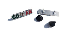 Load image into Gallery viewer, Pin Guzman Pin For Caps And Clothing Enamel Badge Pin Guzman Mexican Letters Pin Mexican Flag Pin