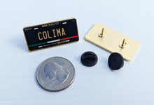 Load image into Gallery viewer, Pin Colima Car Plate Pin For Caps And Clothing Enamel Badge Pin COL Mexico
