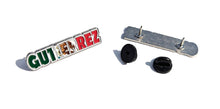 Load image into Gallery viewer, Pin Gutierrez Pin For Caps And Clothing Enamel Badge Pin GTZ Mexican Letters Pin Mexican Flag Pin