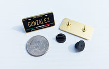 Load image into Gallery viewer, Pin Gonzalez Pin For Caps And Clothing Enamel Badge Pin Gonzalez Mexican Letters Pin Mexican Flag Pin