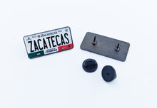Load image into Gallery viewer, Zacatecas Car Plate Pin For Caps And Clothing Enamel Badge Pin ZAC Original Mexico plate Pin
