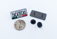 Load image into Gallery viewer, Zacatecas Car Plate Pin For Caps And Clothing Enamel Badge Pin ZAC Original Mexico plate Pin
