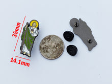 Load image into Gallery viewer, Pin St Jude Pin for Caps Clothing Enamel Badge Pin San Judas Pin For Caps And Clothing Enamel Badge Religious pin