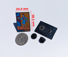 Load image into Gallery viewer, La Borracha Pin For Caps And Clothing Enamel Badge Pin Loteria Pin Mexico Pin Drunk Lady Mexican Pin Polaca Game Pin