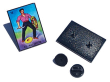 Load image into Gallery viewer, El Valiente Pin For Caps And Clothing Enamel Badge Pin Loteria Pin Mexico Pin Mexican Pin Polaca Game Pin