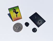 Load image into Gallery viewer, La Chingona Pin For Caps And Clothing Enamel Badge Pin Loteria Pin Mexico Pin Pin Mexican Pin Polaca Game Pin