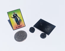 Load image into Gallery viewer, El Toxico Pin For Caps And Clothing Enamel Badge Pin Loteria Pin Mexico Pin Pin Mexican Pin Polaca Game Pin