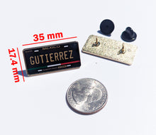 Load image into Gallery viewer, Gutierrez Pin For Caps And Clothing Enamel Badge Pin Mexican Pin Mexican Flag Pin Gutierrez