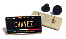 Load image into Gallery viewer, Chavez Pin For Caps And Clothing Enamel Badge Pin Mexican Pin Mexican Flag Pin Chavez Mexico Pin Hispanic Pin
