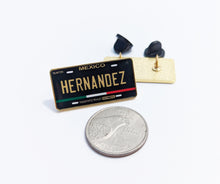 Load image into Gallery viewer, Hernandez Pin For Caps And Clothing Enamel Badge Pin Mexican Pin Mexican Flag Pin Hdz Mexico Pin Hispanic Pin